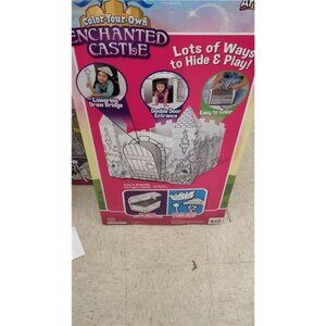 Color Your Own Enchanted Castle  Build Color Play in Your Very Own 672125077900